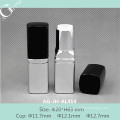 Tube d’AG-JH-AL414 AGPM nouvelle arrivée d’aluminium matériaux élégant Custom Square cosmétiques utilisation rouge à lèvres